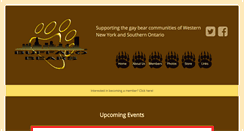 Desktop Screenshot of buffalobears.org